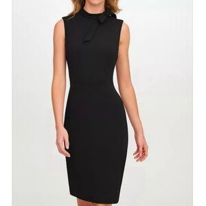 Calvin Klein Women’s Sleeveless Bow-Neck Sheath Dress - NWT